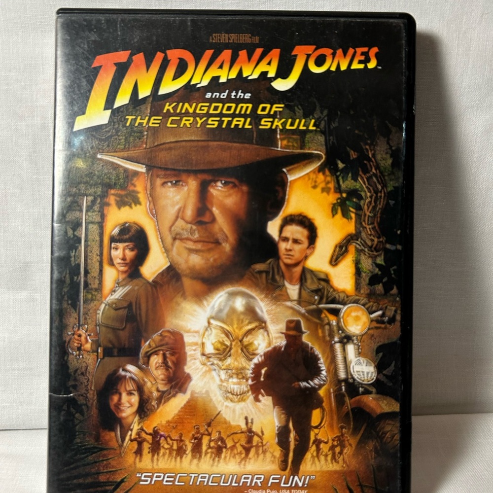 DVD- the Kingdom of the Crystal Skull